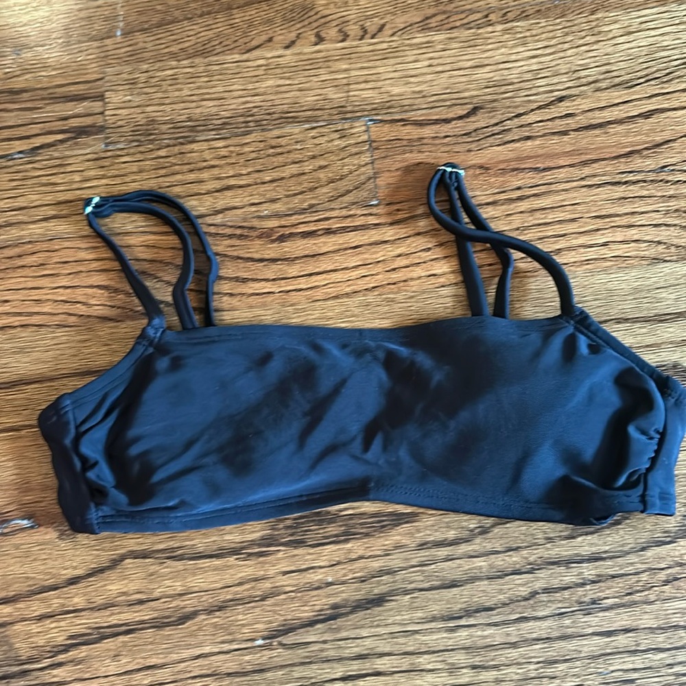 Xhilaration black bikini top